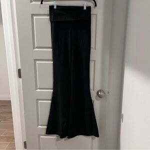 Aerie Black Flared Leggings
